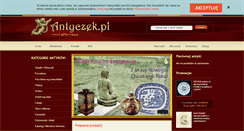 Desktop Screenshot of antyczek.pl