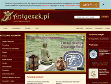 Tablet Screenshot of antyczek.pl